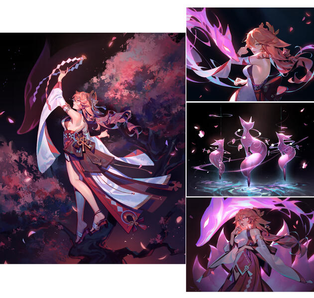 Genshin Tarot: Wands Arcana Expansion