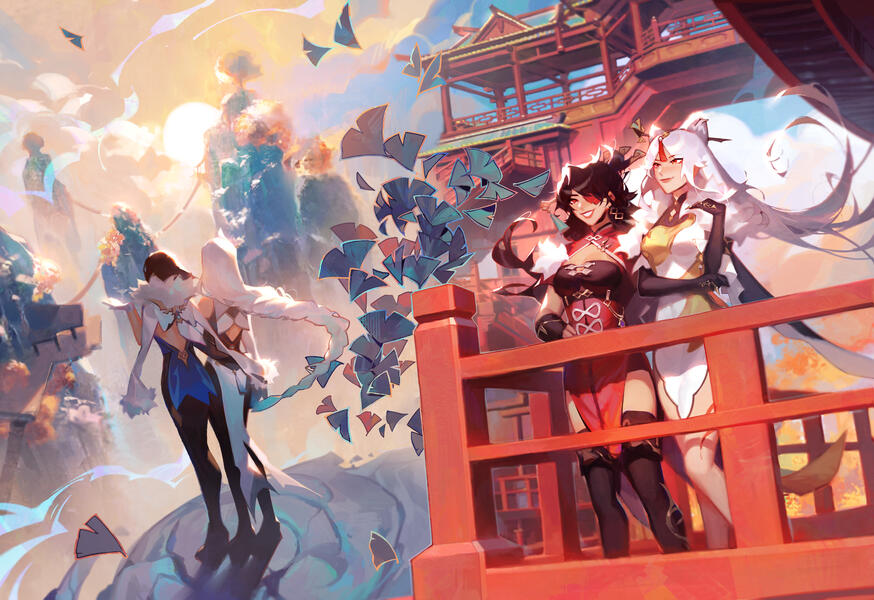 Everlasting Lilies: a Liyue WLW Zine